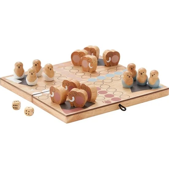 Kids Concept Neo Ludo Bordspel Houten Natuur