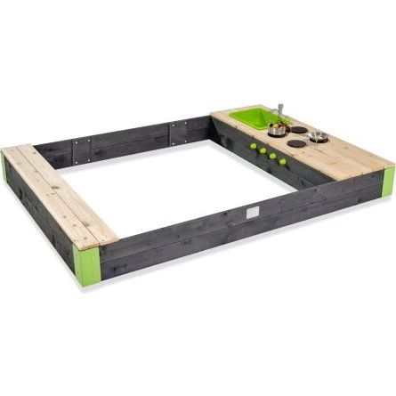EXIT Aksent Zandbak 140x200 cm met Keuken en FSC-Hout