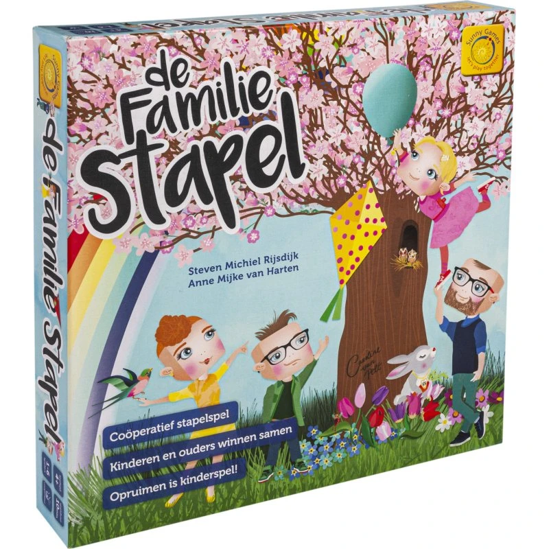 Sunny Games Familie Stapel - Coöperatief bordspel voor het gezin