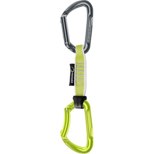 Edelrid Pure Pro Set Quickdraw 12 cm Slate-Oasis