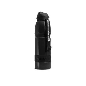 Water-to-Go Active Fles 1L Zwart – Filterfles voor Reizen & Sport