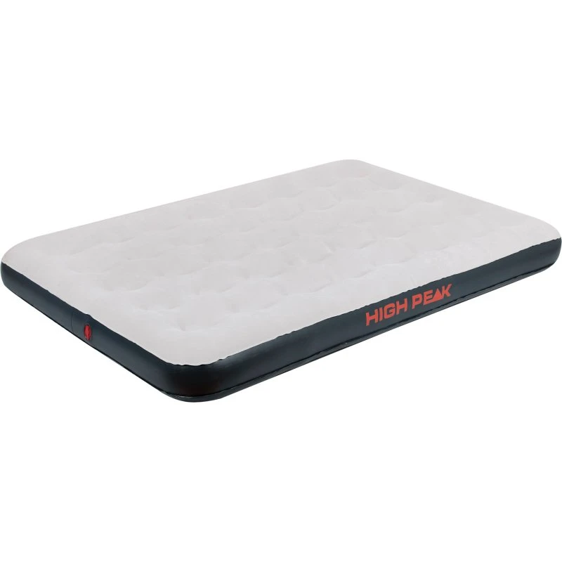 High Peak Double Luchtbed 197 x 138 cm Light Grey/Dark Grey