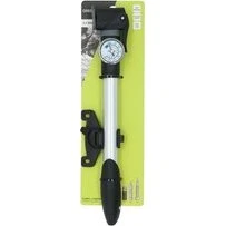 Dresco mini fietspomp met manometer 29,6cm