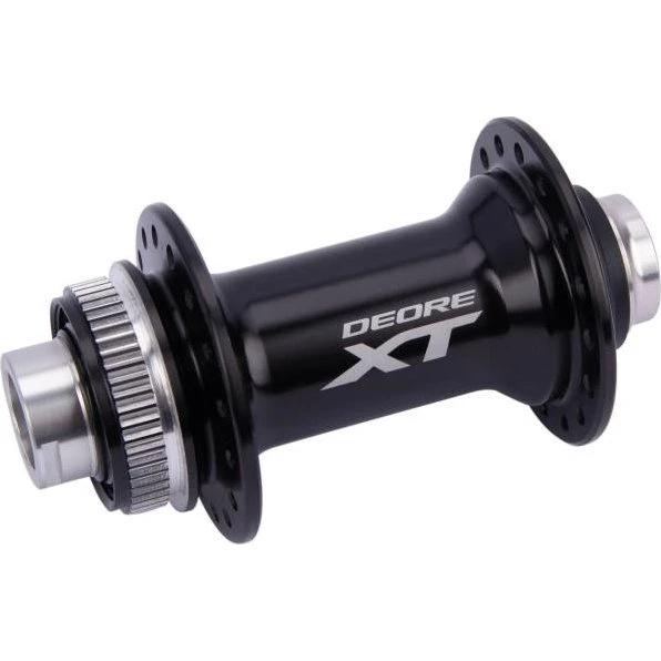 Shimano XT HB-M8010 Voornaaf 100 mm 32-goot Center Lock 15 mm Thru-Axle Zwart
