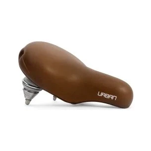 Edge Urban XL Fietszadel Mat Donkerbruin
