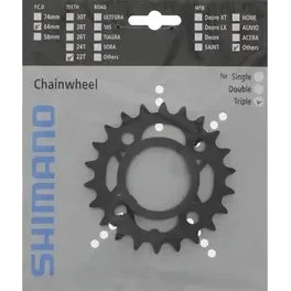 Shimano FC-T521 Triple Kettingblad Zwart 10S 24T 64mm