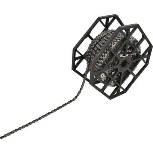KMC X10 Fietsketting 11/128" Zilver/Zwart 50m