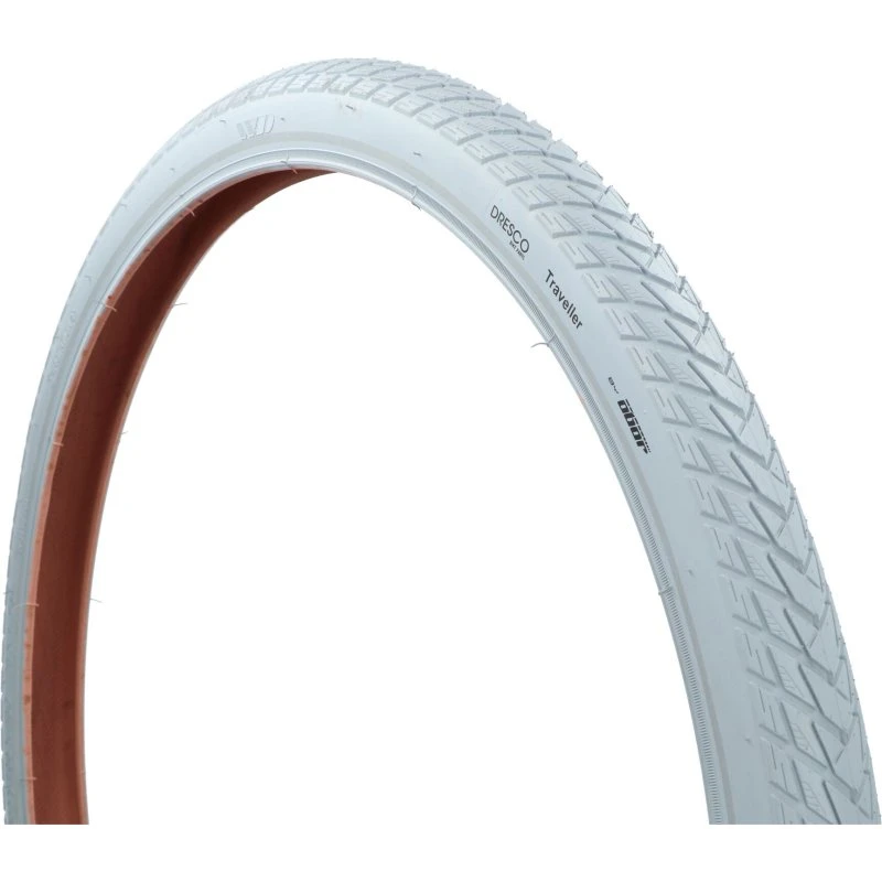 Dresco Anti-Lek Buitenband Traveller 28 x 1.75 (47-622) Grijs met Reflectie