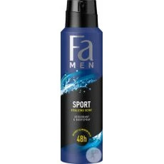 Fa Sport Deodorant Spray 6 x 150 ml - 48u Frisheid, Vegan & 0% Aluminiumzouten