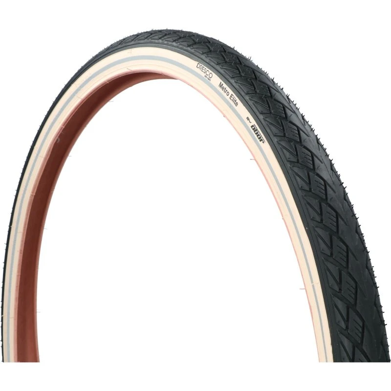 Dutch Perfect Buitenband 28 x 1.75 zwart/creme