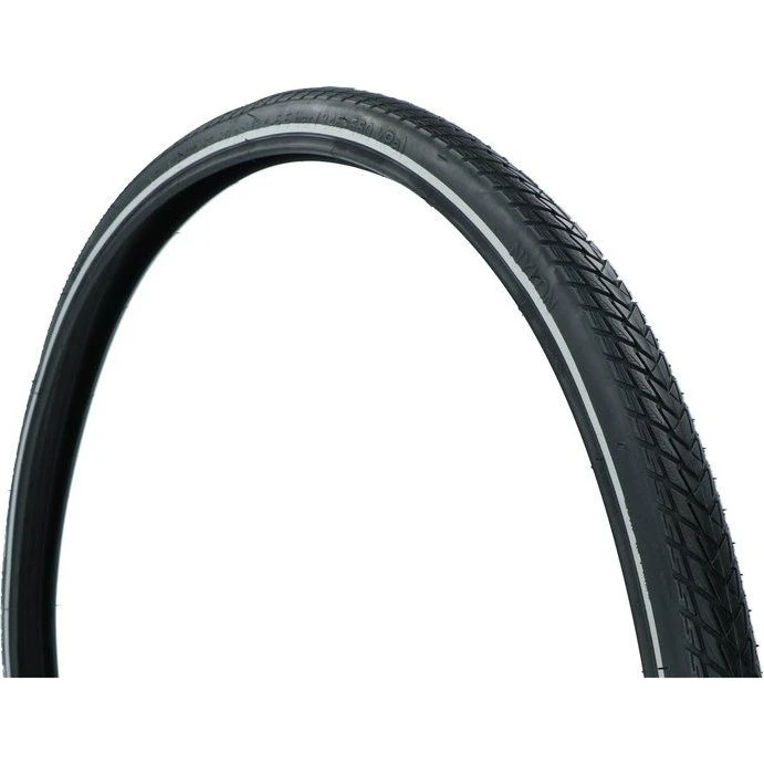 Dresco Anti-Lek Buitenband Traveller 28x1 5/8x 1 3/8 (37-622) Zwart Reflectie