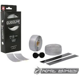 Velox Carbon Look Stuurlint 2,5x30mm Wit (2 stuks)