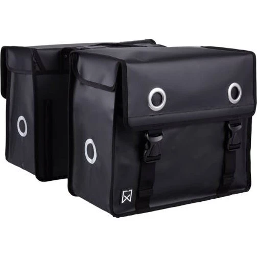 Willex Dubbele Bagagedrager Tas 40L Zwart