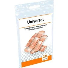 Bevaplast Waterafstotend Pleisterstrips Assorti 20 stuks