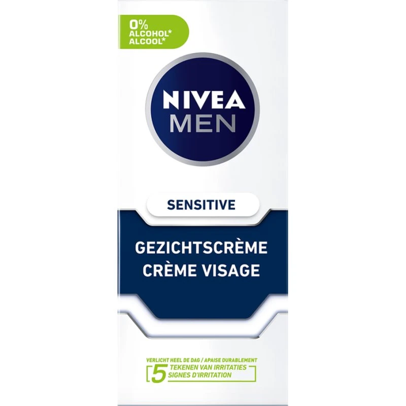 NIVEA Men Sensitive Gezichtsmoisturizer 75 ml
