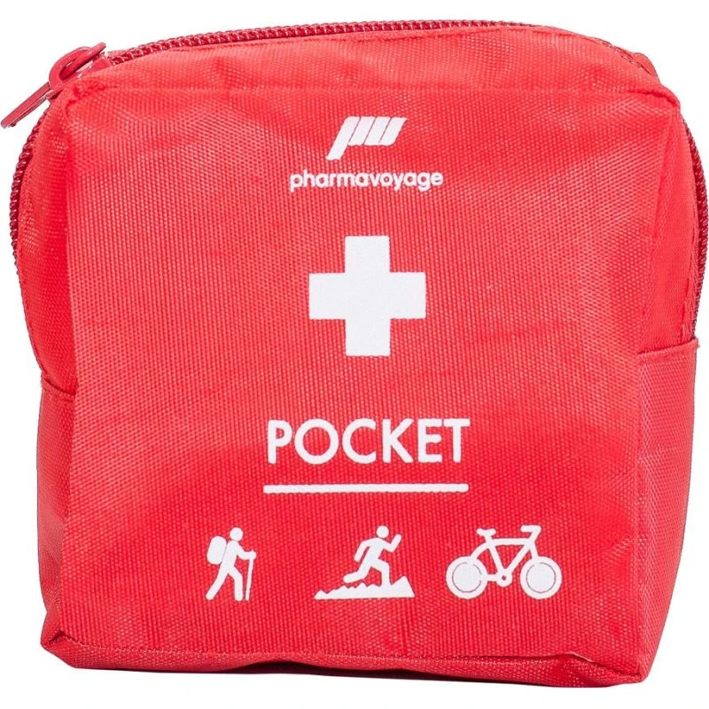 Pharmavoyage Pocket Compact EHBO Kit Red