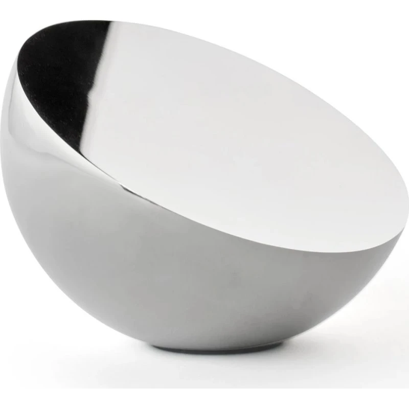 New Works Aura Tafelspiegel, Ø 13 cm, gepolijst roestvrij staal