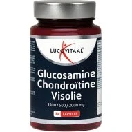Lucovitaal Glucosamine Chondroïtine Visolie 1500/500/2000mg 30 Capsules
