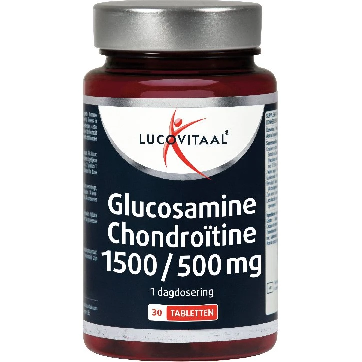 Lucovitaal Glucosamine Chondroïtine 1500/500mg 30 tabletten