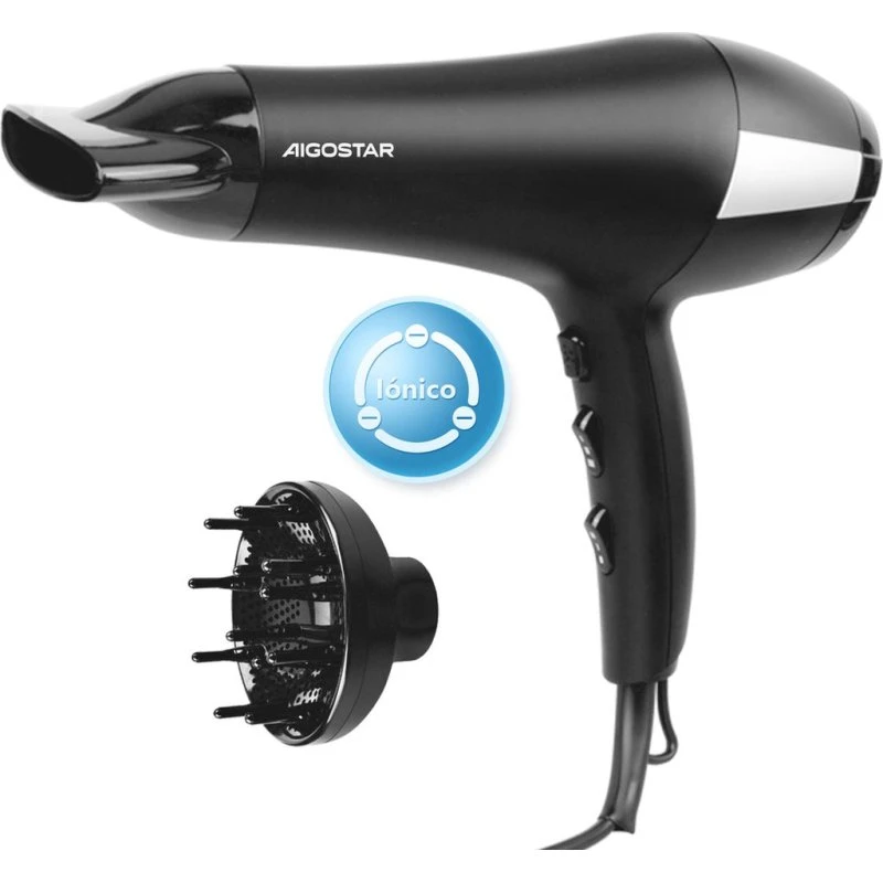 Aigostar Monique Ionische Haardroger 2400W Zwart