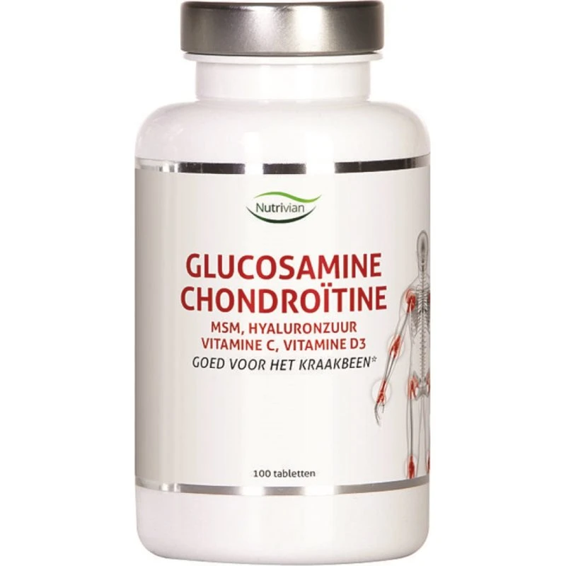 Nutrivian Glucosamine Chondroïtine 100 Tabletten