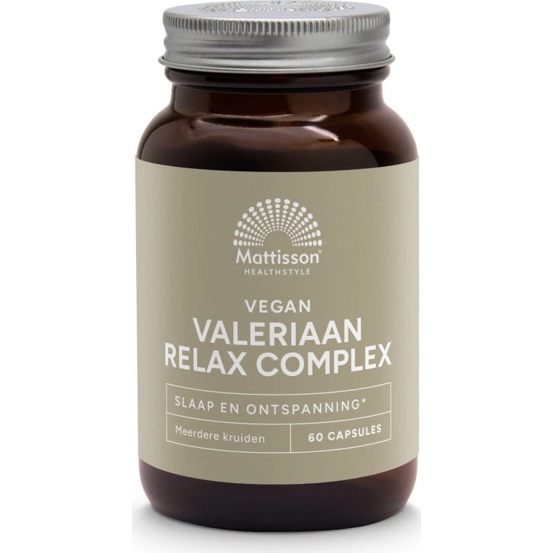 Mattisson Valeriaan Relax Complex 60 capsules