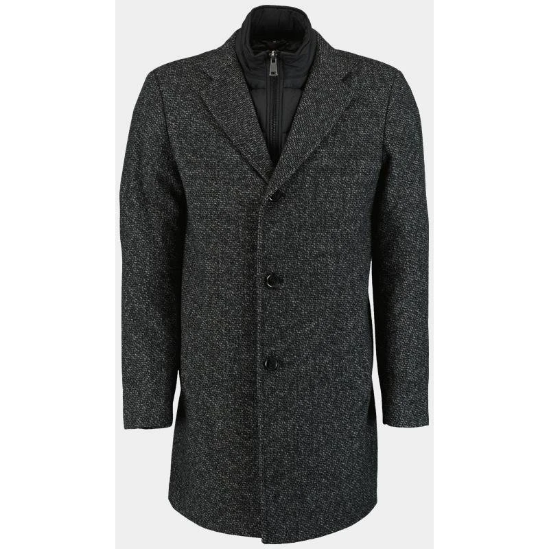 Commander Wollen Jas Zwart 70% Wol 30% Polyester