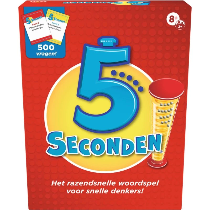 Goliath 5 Second Rule - Kaartspel voor 3-6 spelers