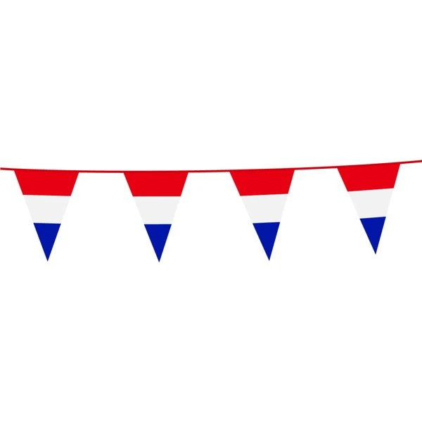 Vlaggenlijn Nederland 10m - Rood-Wit-Blauw