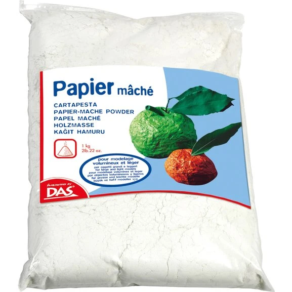 DAS Papier-maché Poeder 1000 g Wit