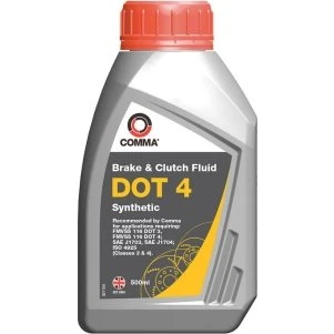 Comma DOT 4 Remvloeistof 500 ml