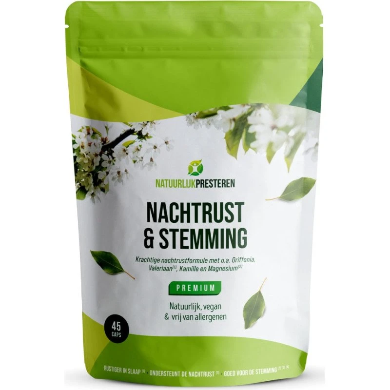 Natuurlijk Presteren Nachtrust & Stemming 45 capsules