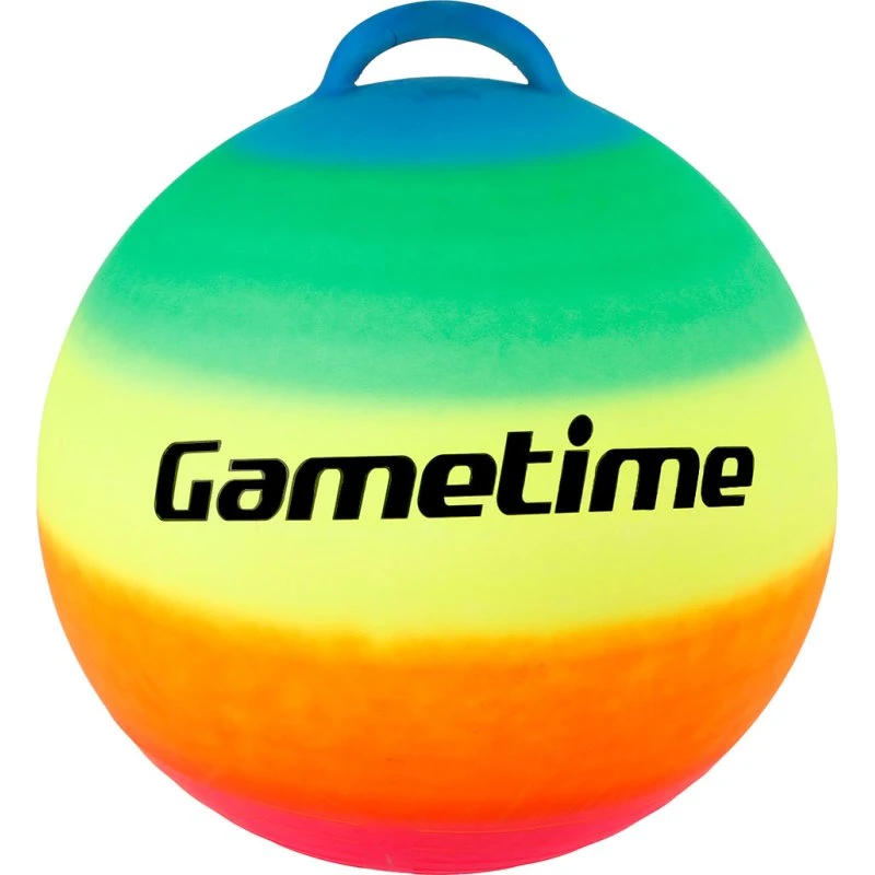Skippy Ball Rainbow Regenboog, 55 cm, opblaasbaar