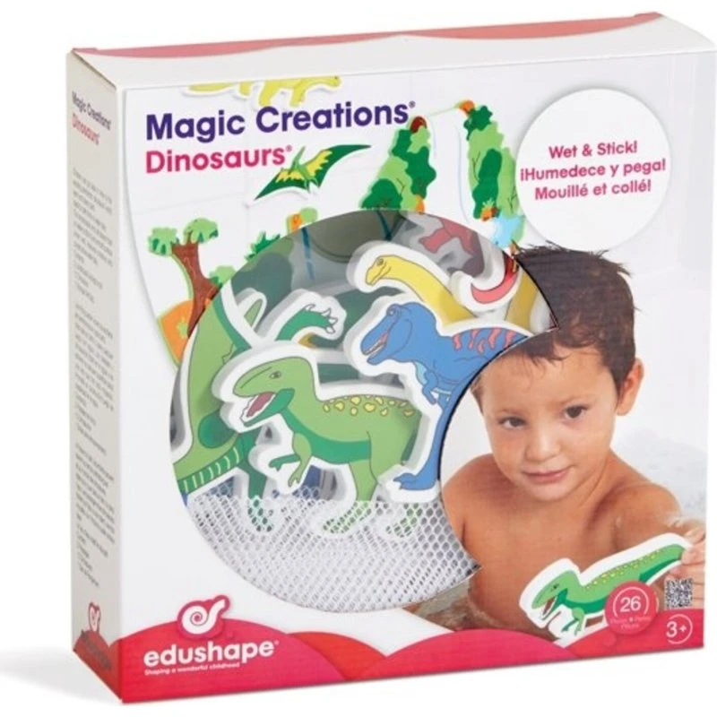 Edushape Magic Creations Dinosaurussen Badspeelgoed