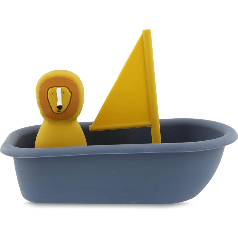Trixie Mr. Lion Zeilboot in Geel, 16 cm