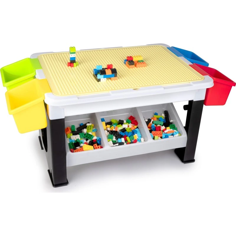 Eddy Toys 300-delige bouwtafel met blokken