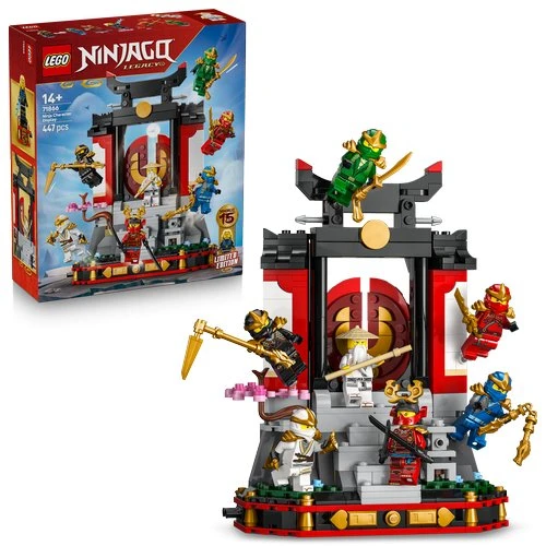 LEGO 71866 15-jarig jubileum: Display met ninjapersonages