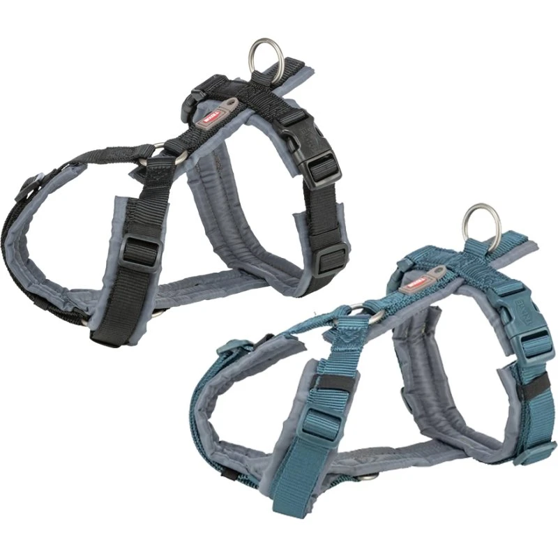 Trixie Hondentuig Premium Trekking Rood/Grijs 36-44x1,5 cm