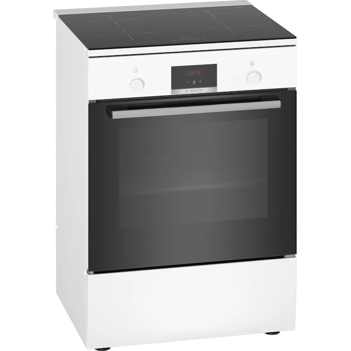 Bosch HLR390020 Wit Vrijstaand Inductiefornuis