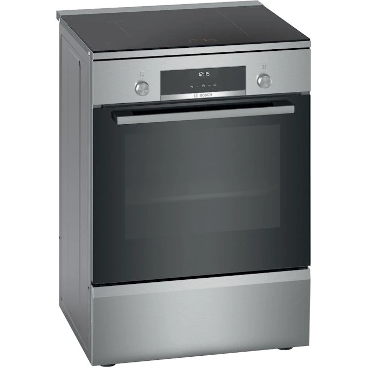 Bosch HLS59D351 RVS Vrijstaand Inductiefornuis 60 cm