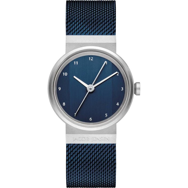 Jacob Jensen New Line JJ794 Dameshorloge Blauw 29 mm