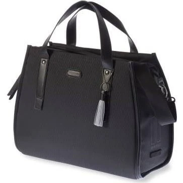Basil Noir Business Bag 17L zwart snake print