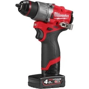 Milwaukee M12 FPD2-402X 12V Slagsboormachine Set (2x 4Ah)
