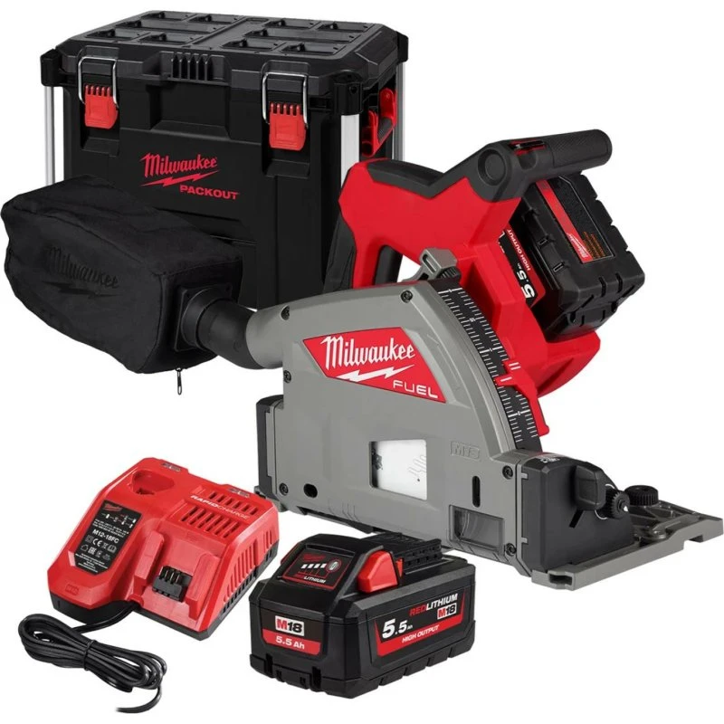 Milwaukee M18 FPS55-552P Accu Invalzaag 18V 5,5Ah (2x)