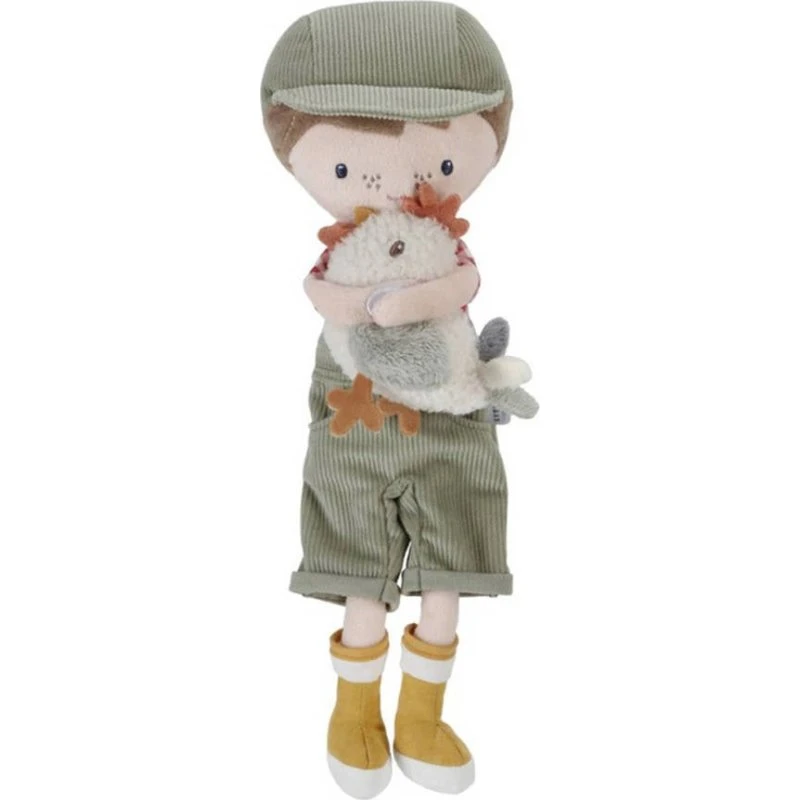 Little Dutch Boer Jim met Kip 35 cm