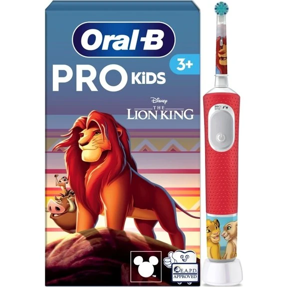 Oral-B Vitality Pro 103 Kids Lion King Rood (vanaf 3 jaar)