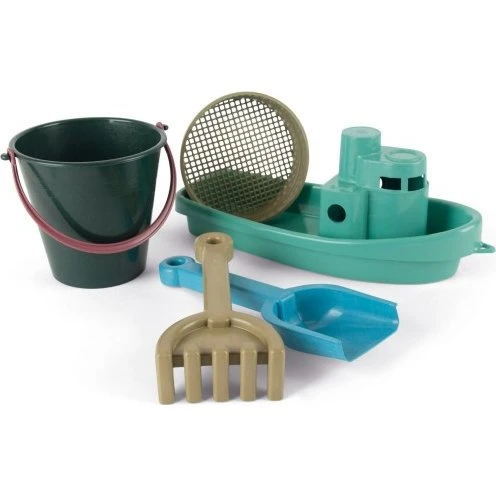 Dantoy Strandset Boot in Visnet Eco 5-delig