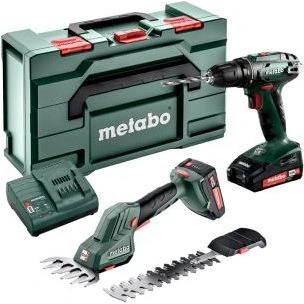 Metabo SGS 18 LTX Q + BS 18 Combo Set 18V 2.0Ah