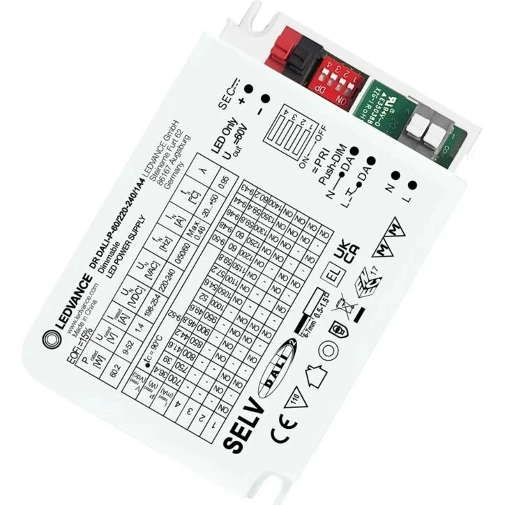 LEDVANCE LED Driver DALI Performance Gen 2 -60/220-240/1A4