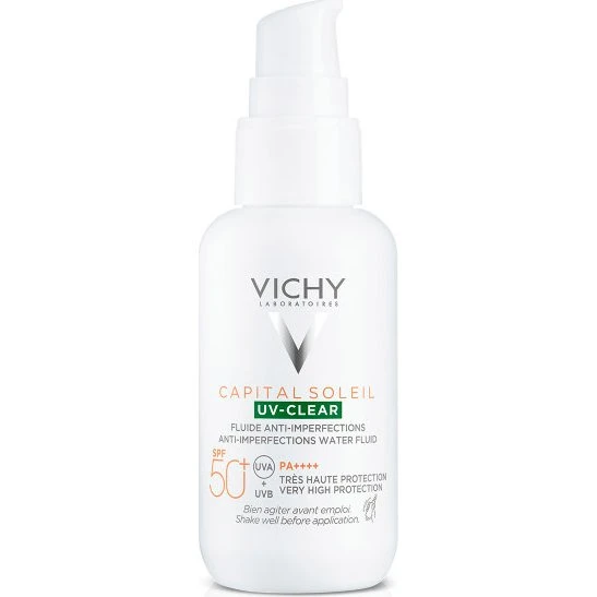 Vichy Capital Soleil UV-Clear Anti-Imperfections Water Fluide SPF50+ 40ml